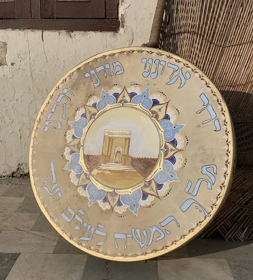 "יחי אדוננו" על תוף ענק